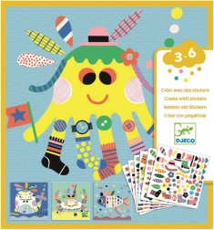 Djeco kleepsukomplekt Veealused olendid