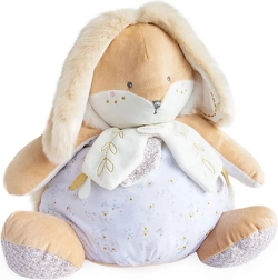 Doudou valge jänes peidetud ruumiga pidžaama jaoks 38 cm