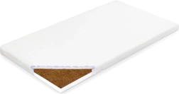 Beebimadrats hällile NEW BABY Standard 90 × 40 × 7 cm kookos–vaht