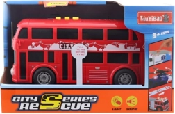 Battery-Powered Bus with Lights and Sounds