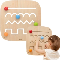 VIGA puidust seinale kinnitatav labürinditahvel