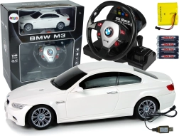 Kaugjuhitav võidusõiduauto BMW M3 rooliga