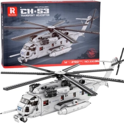CH-53 transpordihelikopteri tehniline ehituskomplekt, 2193 detaili