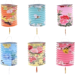 Lantern Cylinder Nature 16 cm
