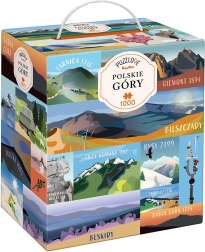 Puzzle Puzzlove Poola mäed 1000 tükki
