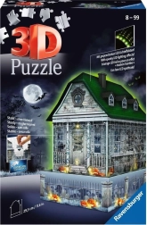 Ravensburger 3D pusle Kummitusmaja helendava efektiga, 216 tükki