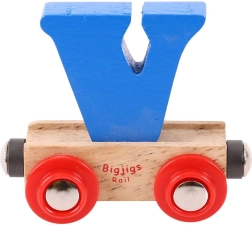 Puidust vagun tähega V – BIGJIGS Rail