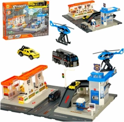 Laste mänguasi – Jaam ja politsei parklakomplekt