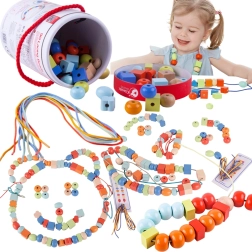 Classic World puidust helmed keetimiseks – 96 tk