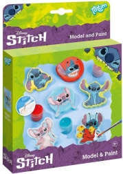 STITCH plaster casting and painting figure set