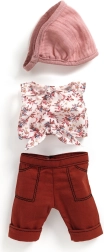 Outfit for Doll Burgundy