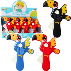 Mehaaniline käsiventilaator lastele Tukan, mix