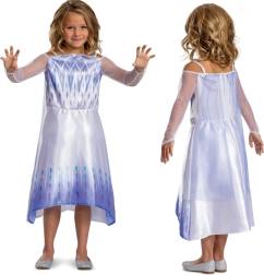 Laste Elsa kostüüm Disney filmist Frozen 124–135 cm (7–8 a)