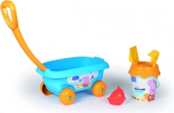 Smoby käru koos ämbriga ja Peppa Pigi liivakomplektiga