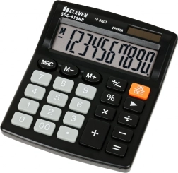 Kontorikalkulaator ELEVEN SDC-810NR must