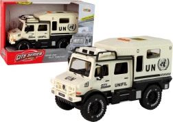 Maastikuauto tulede, heli ja avatavate ustega - UN