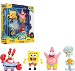 SpongeBob 4 metallist kollektsioneeritava figuuri komplekt 5–7 cm