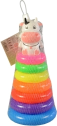 Cow-Shaped Pyramid Toy