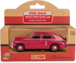 PRL-i auto mudel Warszawa M20 takso (kirsipunane)