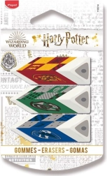 MAPED Harry Potteri kustutuskummid, komplekt 3 tk
