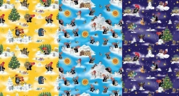 Pakkepaber KRTEK motiiviga 0,7 × 2 m, motiivide valik