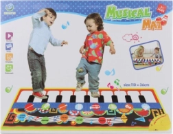 Muusikavaip muusikariistadega – mänguklaver 110 × 36 cm