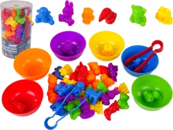 Montessori õppevahend Õpi arvutama – Loomaaia loomad