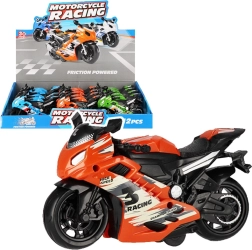 Colorful racing motorcycle – toy for children 14 cm