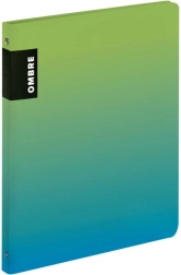 PP A4 Ring Binder with 4 Rings OMBRE Green