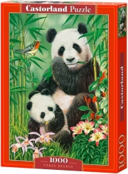 CASTORLAND 1000-piece Puzzle – Panda Brunch
