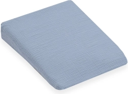 Mussliinist padjapüür beebi kiilpadjale – New Baby Standard 30 × 37 cm, sinine