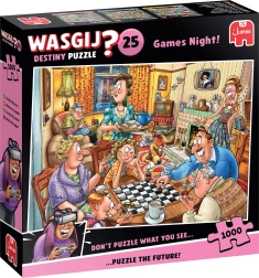 JUMBO pusle Wasgij Destiny: Mänguõhtu 1000 tükki