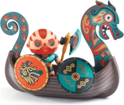 Djeco Arty Toys figure Drak – Viking on a boat