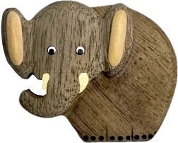 Puidust magnet elevant küljelt 2Kids Toys
