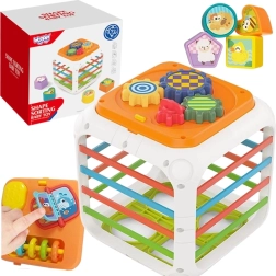 Hariv kuubik Woopie Sorter 4in1 kujundid 18m+