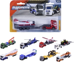 Metal truck with trailer - 1 piece