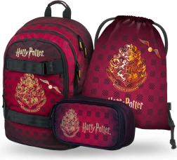 BAAGL Komplekt 3 Skate Harry Potter Sigatüükas (bordoopunane)
