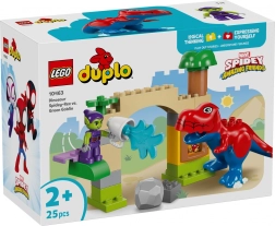 LEGO DUPLO Marvel Spidey-Rex vs. Green Goblin – ehituskomplekt kõige pisematele