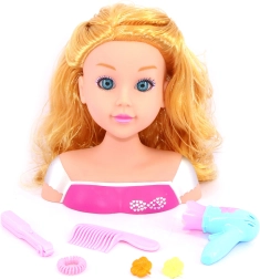 Kammimisharjutuse pea tarvikutega 22 cm