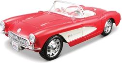 Maisto 1957 Corvette automudeli komplekt 1:24