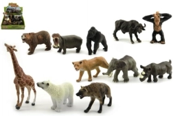 Safari loomad – ZOO plastfiguurid 10 cm, liikide assortii
