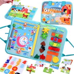 Montessori meeleline tegevusraamat lastele