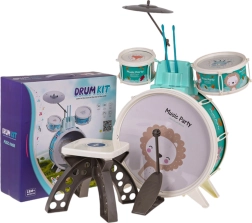 Children's Drum Set with Lion Theme