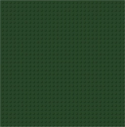 Brixies Plus ehitus alusplaat tumeroheline 25,5 x 25,5 cm