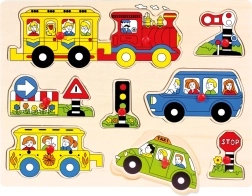 Bino puidust sissepandav pusle Transport