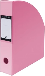 Pastelini roosa ajakirjahoidja A4