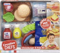 LITTLE TIKES Creative Chefs loovkomplekt cheeseburgeri ja friikartulitega