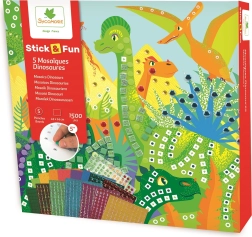 Stick & Fun - Dinosaur World Mosaic