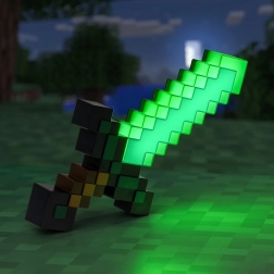 Minecrafti teemantmõõga valgus