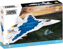 SU-57 Felon lennuki ehituskomplekt 1:48 (928 detaili)